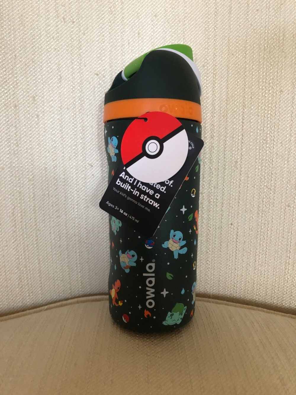 NWT POKÉMON x OWALA FreeSip 16oz KANTO REGION FIRST PARTNERS - Picture 4 of 10
